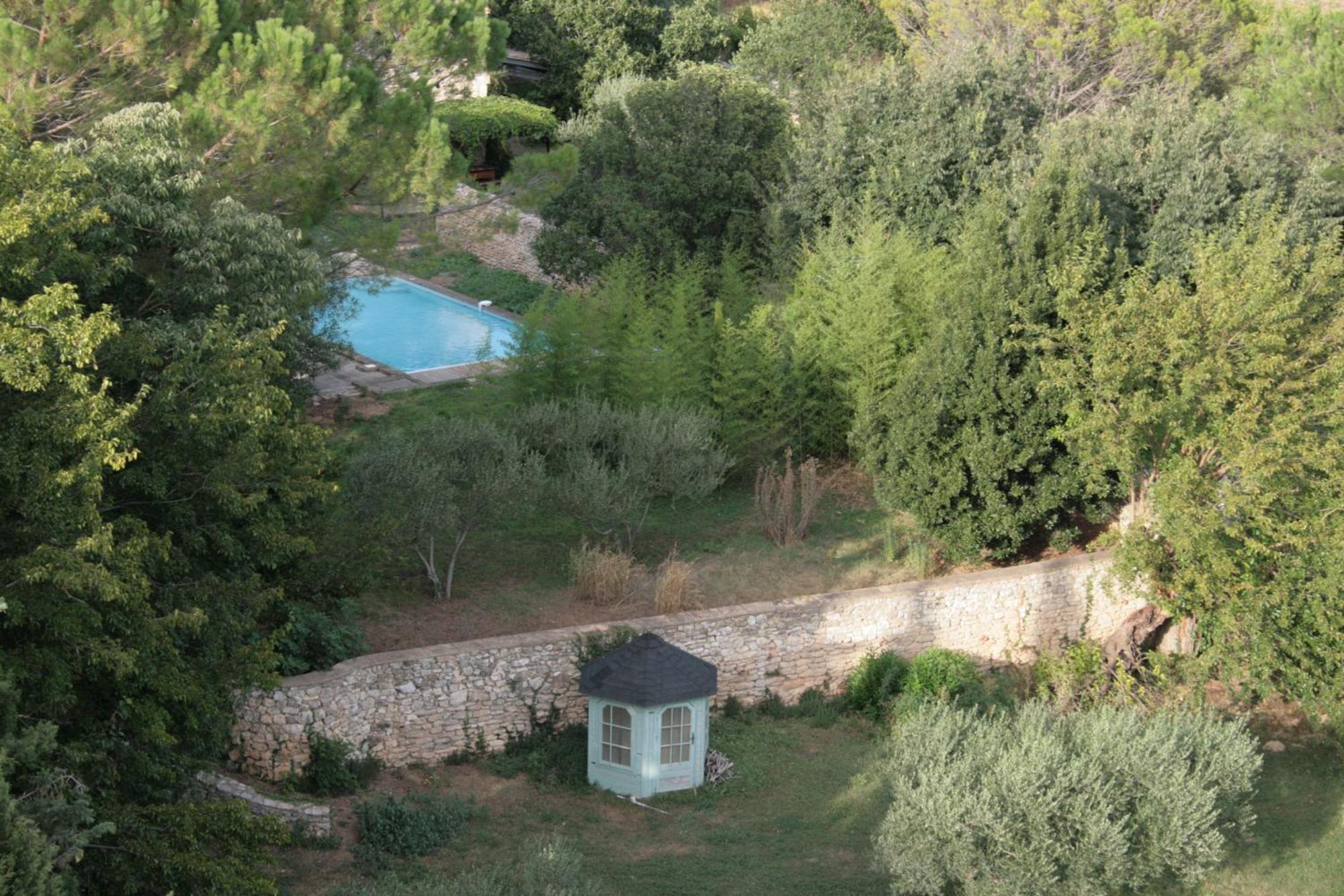 Le Mas Du Lac Uzès Exterior foto